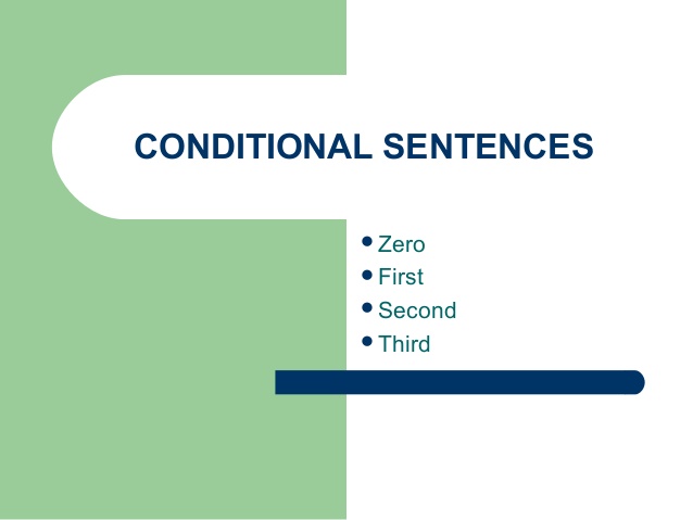 zero conditional vs first conditional